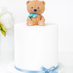 Cuddly Teddy Bear Fondant Cake