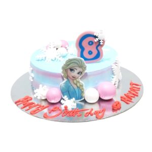 Elsa's Frozen Themed Cake