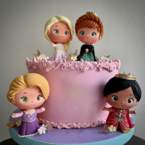 Princess Dream Fondant Cake