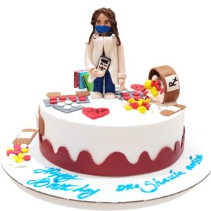 Doctor Hospital Themed Cake