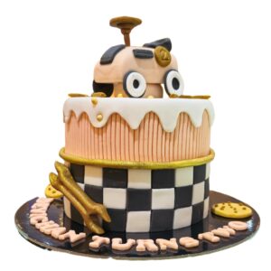Racing Theme Birthday Cake