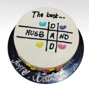 Crossword Puzzle Style Cake