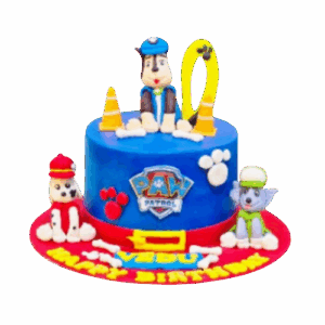 Custom Paw Patrol Birthday Cake for Kids
