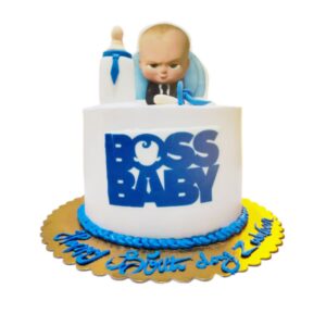Boss Baby Themed Cake – Custom Birthday Cake for Kids