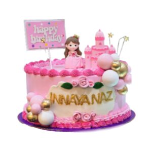 Princess Castle Birthday Cake